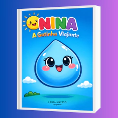 NINA A GOTINHA VIAJANTE - 12 PÁGINAS - LIVRO
