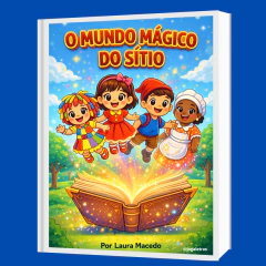 O MUNDO MÁGICO DO SÍTIO - 13 PÁGINAS
