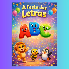A FESTA DAS LETRAS - LIVRO ILUSTRADO