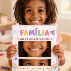 ATIVIDADE DIA DA FAMÍLIA - PORTA RETRATO AFETIVO