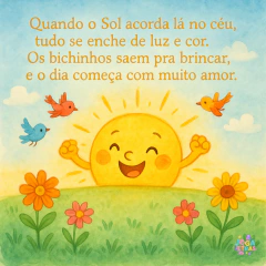 Quando o Sol Vai Dormir, a Lua Vem Brincar - Livro infantil - comprar online