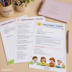 KIT PROFISSÕES - SEQUÊNCIA DIDÁTICA - 26 FOLHAS - comprar online