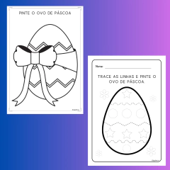 KIT PÁSCOA - 30 PÁGINAS - comprar online