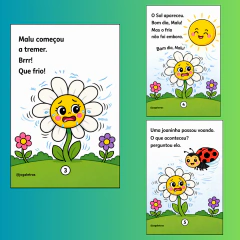 A MARGARIDA QUE TREMIA DE FRIO - LIVRO 13 PÁGINAS - comprar online