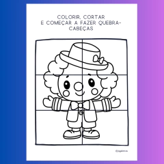 DIA DO CIRCO - CADERNO DE ATIVIDADES - 15 FOLHAS na internet