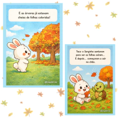 O OUTONO CHEGOU! – Livrinho Infantil Digital - 12 PÁGINAS na internet