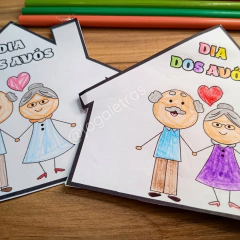 DIA DOS AVÓS - CASINHA - JOGA  LETRAS