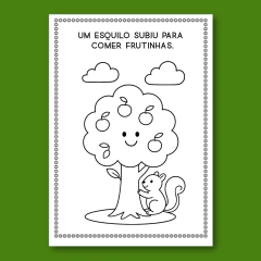 A Árvore e Seus Amiguinhos — Livrinho de Colorir - 10 páginas na internet
