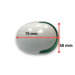 Faro Luces De Navegacion De Proa Verde O Roja Lancha Nautica - Amato Outdoor