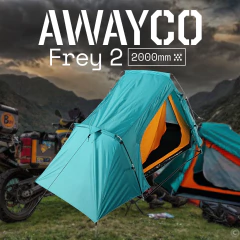 Imagen de Carpa 2 Personas Awayco Frey 2000mm 2,2 Kg Trekking Camping