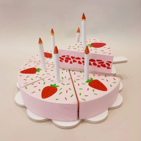 Torta cumpleaños 6 velas