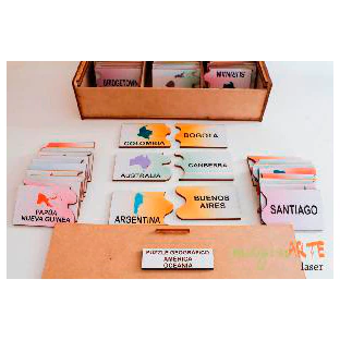 Rompecabezas América y Oceanía