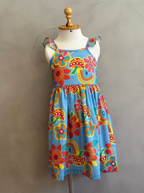 VESTIDO ESTAÇÃO DAS FLORES - comprar online