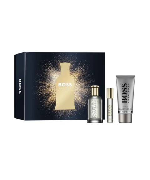Kit Hugo Boss Bottled Eau De Parfum - Kit Masculino 100ml + 10ml + Sg 100ml