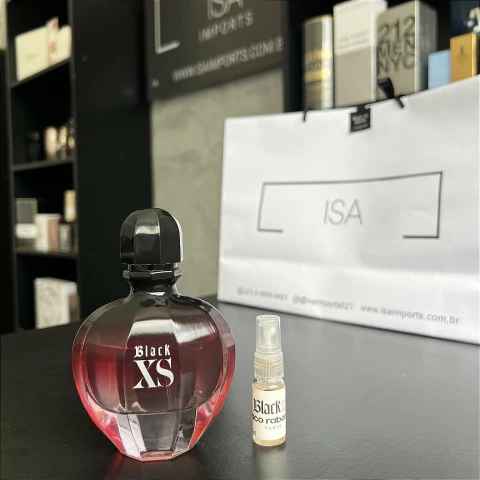 Decant Black XS For Her Paco Rabanne Eau de Parfum - Decant Feminino 5ml