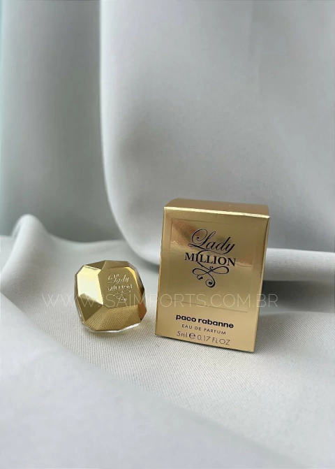 Miniatura Lady Million Paco Rabanne Eau de Parfum - Miniatura Feminina 5ml