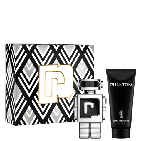 Kit Phantom Paco Rabanne Masculino - Eau de Toilette 100ml + Gel de Banho 100ml - comprar online