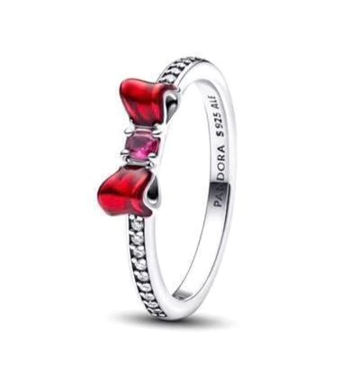 ANEL DE PRATA LAÇO DA BRANCA DE NEVE