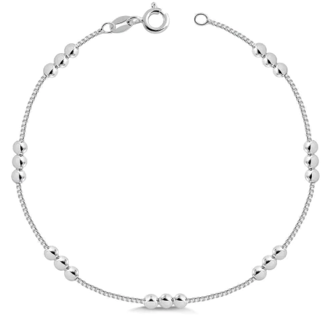 Pulseira Italiana com Bolinha