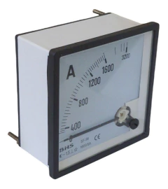 Amperímetro Ferro Móvel Analóg 1600/3200/5 Sf-a96-it1600 Bhs