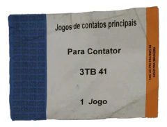 Jogo De Contatos Princ. P/ Contator Siemens 3tb41 Mecanique