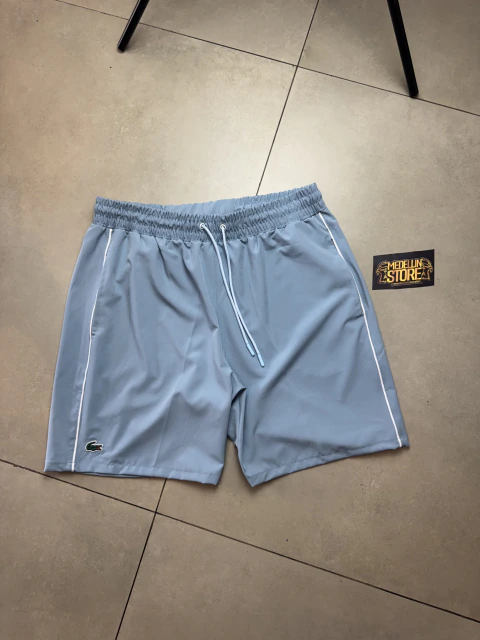 BERMUDA LACOSTE TACTEL IMPORTADA AZUL BB