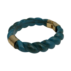 BRACELETE BOHO TORCIDO TURQUESA