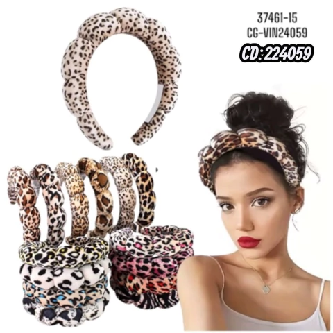 VINCHA ESTAMPADA PARA SKIN CARE CD: 224059