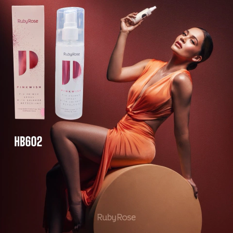 PRIMER PARA MAQUILLAJE PINK WISH RUBY ROSSE CD: HB-602
