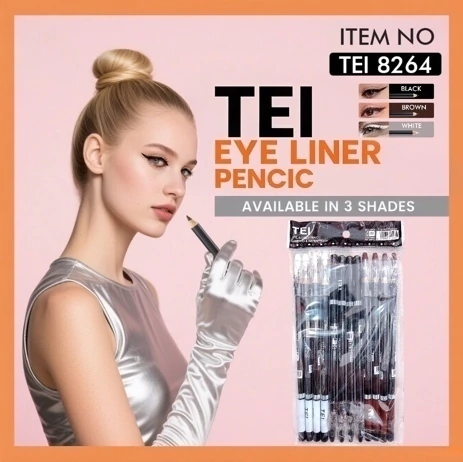 LAPIZ DELINEADOR PARA OJOS COLOR PACK X12 CD: TEI8264