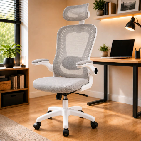 Cadeira Ergon&ocirc;mica Legacy BlidShop vista lateral