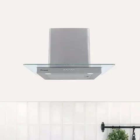 Campana Purificador CR60V Florencia 60 cm Con Vidrio y Botonera