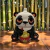 Pipa Cerámica Panda Loco