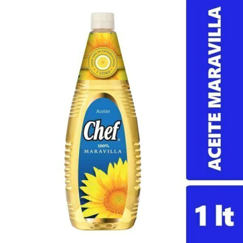 Aceite Maravilla Chef Bot 1 litro