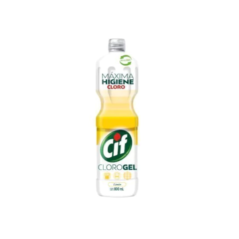 Cloro Gel Cif Limon 800ml