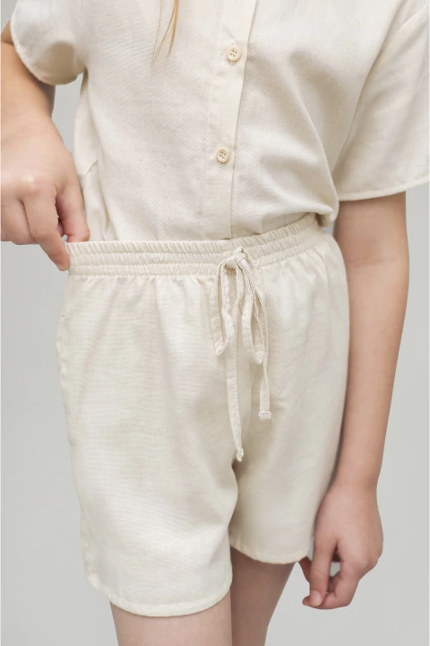 Shorts Infantil de Linho Anora - comprar online