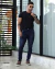 Calça Masculina Skinny Jeans Owzzy 510226