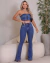Conjunto Calça Flare e Cropped OWZZY 510234