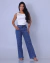 Calça Wide Leg OWZZY 510627 - comprar online
