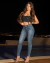 Calça Jeans Feminina Intermediaria OWZZY 509795 - comprar online