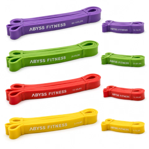 Bandas Elasticas De Resistencia Abyss 2202 Para Dominadas