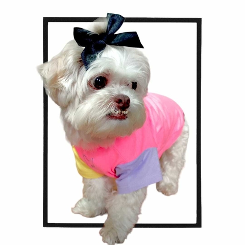 CAMISETA PET MY BEST FRIEND PINK - comprar online