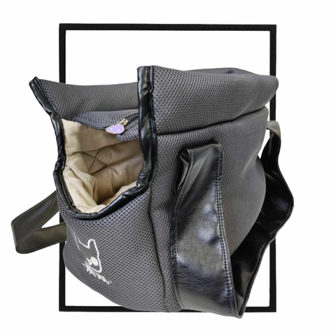 BOLSA DE TRANSPORTE PET LULU GRAY