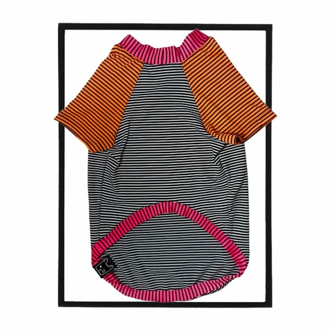 Camiseta Pet T-shirt Color Orange