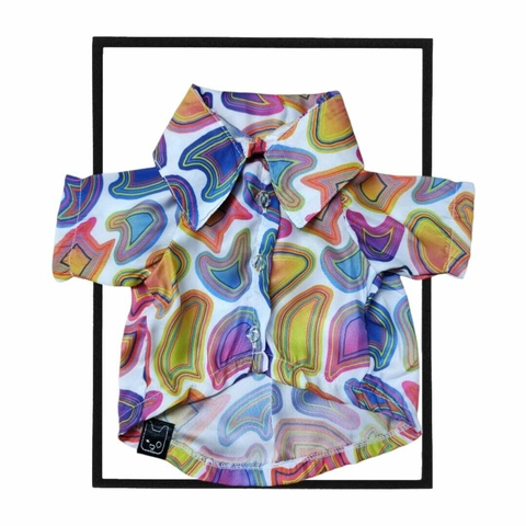 CAMISA PET MAY COLOR BLOCK