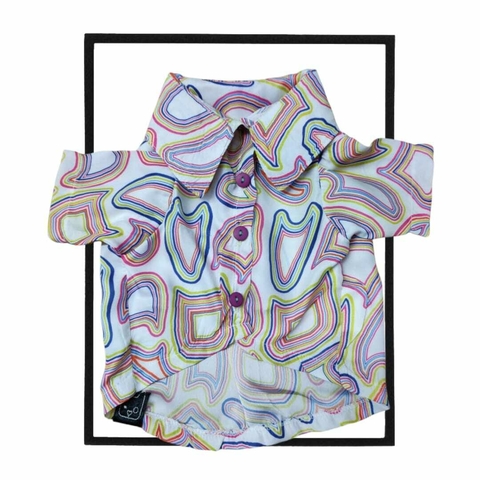 CAMISA PET MAY COLOR LINE