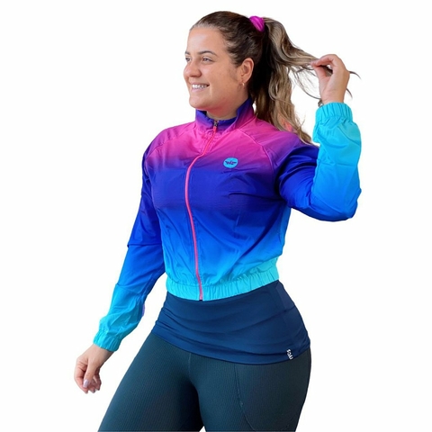 JAQUETA CORTA VENTO DEGRADE