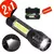 2x1 - SUPER LINTERNA LUXOR 3 EN 1 TITANIUM + ESTUCHE