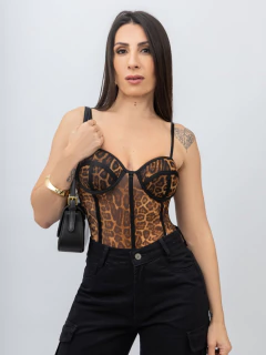 Body Corset Animal Print - comprar online