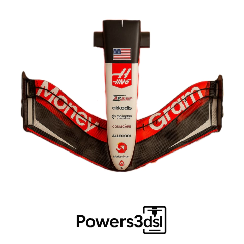 Alerón Delantero Haas F1 2025 – Réplica Decorativa 3D Premium - comprar online